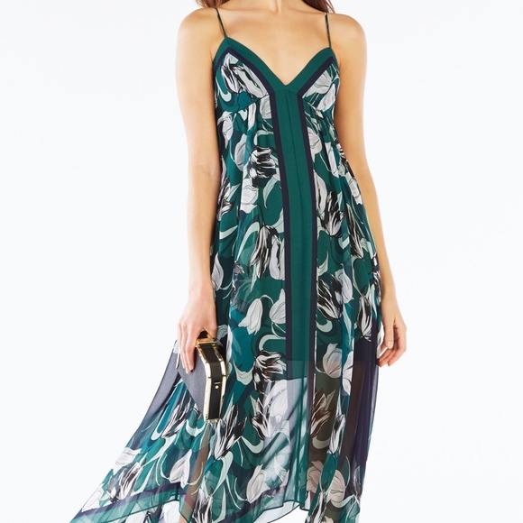 bcbg tulip print shift dress